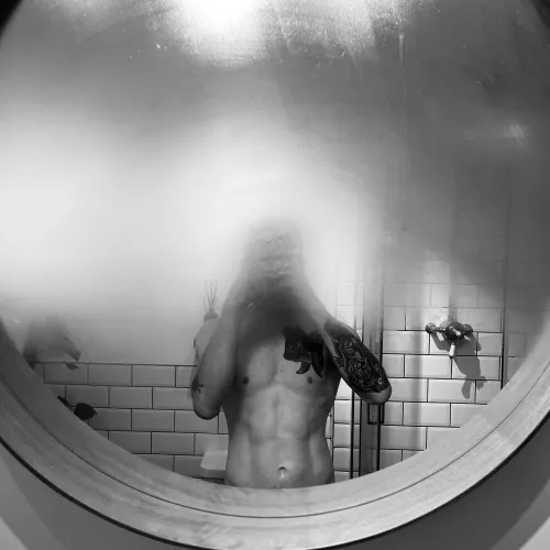 Thumbnail Steamy Mirrors: wholesomeradish's Perspective | hotguyswithtattoos