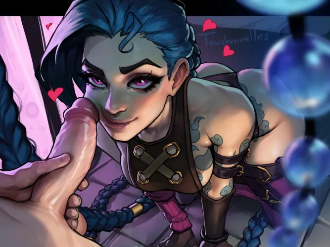 Thumbnail Rule34LoL Delight: Jinx's Love in touchme4lln8 by Ok-Win-7495