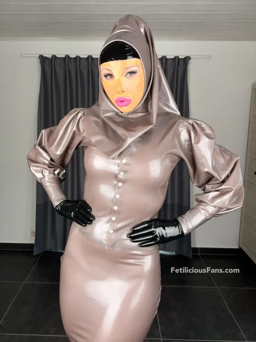 Thumbnail Join the Rubber Religion: Miss_Fetilicious's Provocative Invitation in ShinyPorn