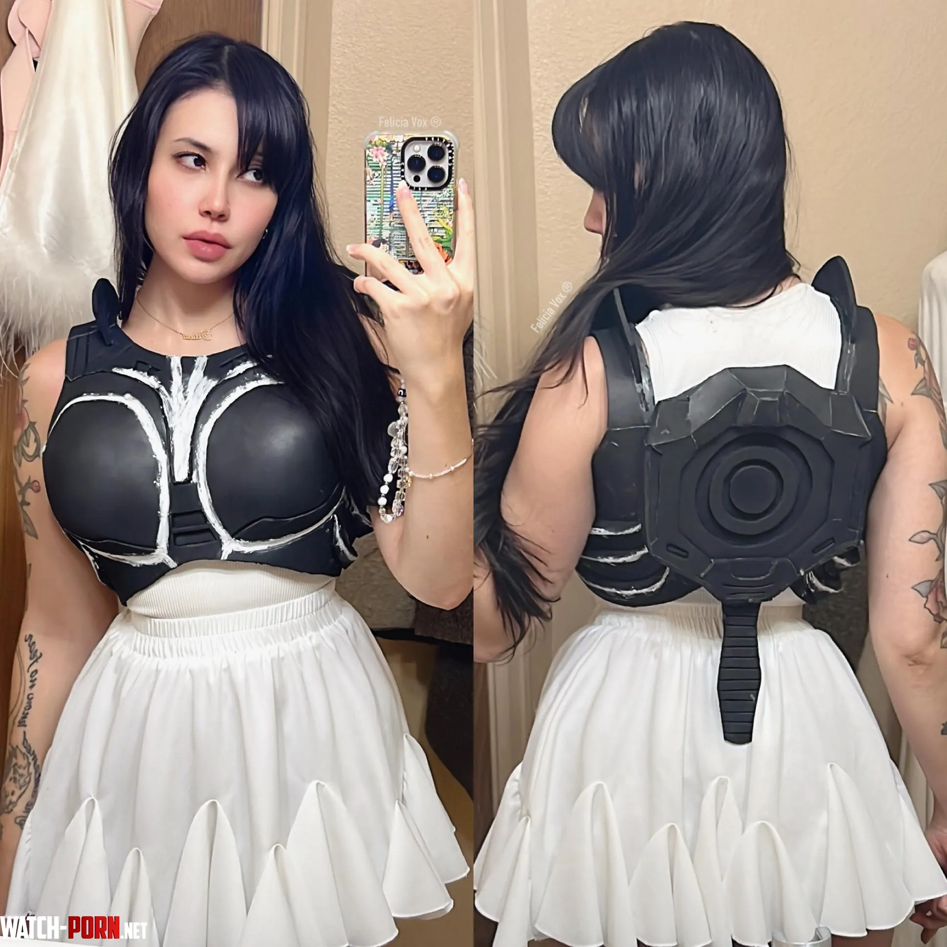 OC WIP of my first foam breastplate by FeliciaVox