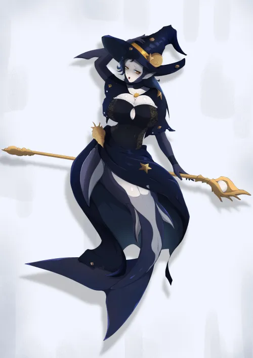 Thumbnail Bewitching Creation: The Shark Witch OC | Benjo_Spaget