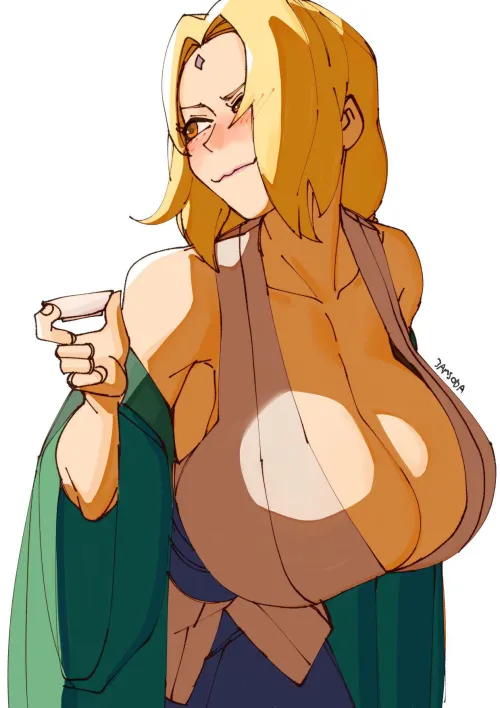 Thumbnail Drunk Tsunade: Thick Hentai Edition