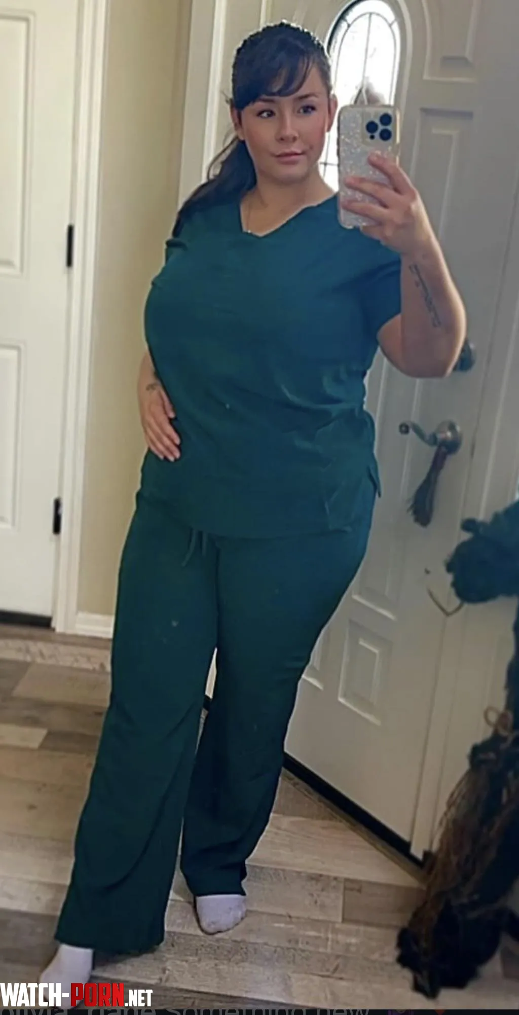 Busty in Scrubs by Lonkane