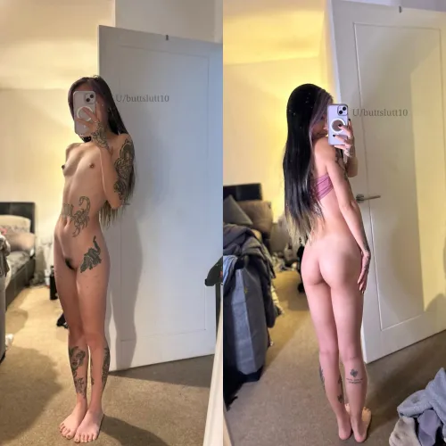 Thumbnail Front or Back? Decide in a Mirror Selfie | buttslutt10