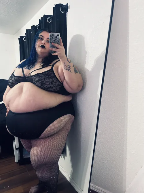 Thumbnail Fixation Dreams: Exploring the World of 400-Pound Feedee Goth Girls by Big-Arm4810