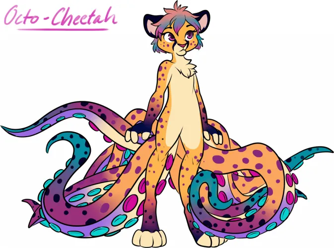 Thumbnail Give Her Tentacle a Shake: Adoptable Tale | Glittering-Amount-68 | furry