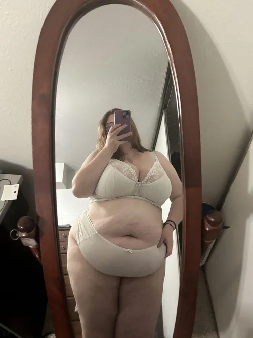 Thumbnail Lingerie at Work by cuddly_cow - BBW Fashionista Alert!