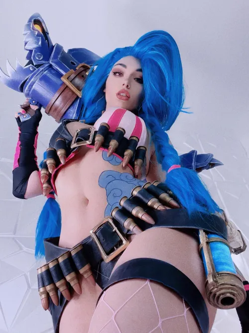 Thumbnail ADC Diff: Jinx Cosplay by yukimicosplay | yukimi_cosplay