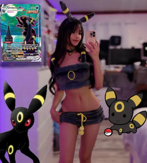 Thumbnail dearcindyphan Epitomizes Umbreon - Catch the Magic | cosplaygirls