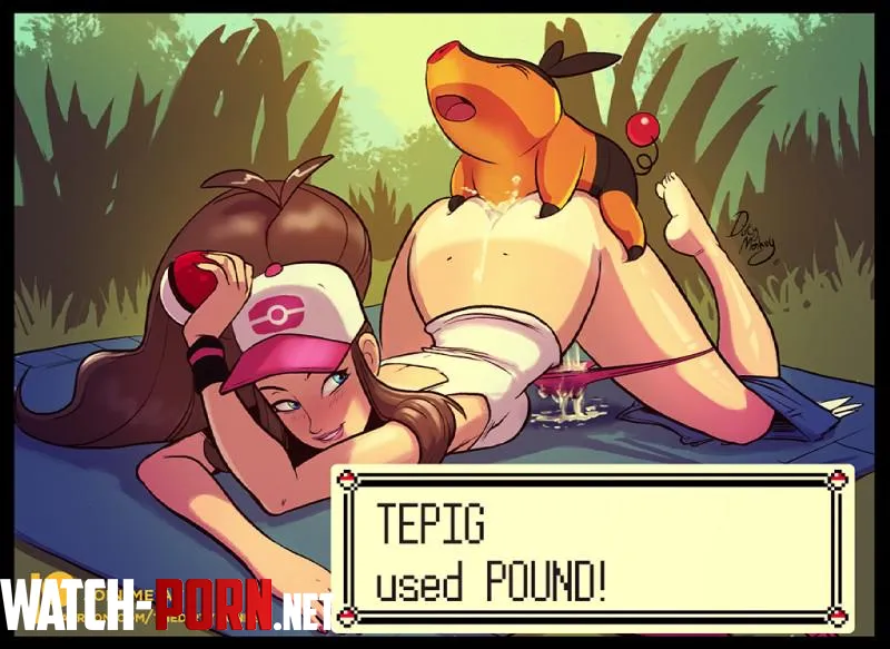 Tepig used pound thedirtymonkey  by PokeGirlChriz