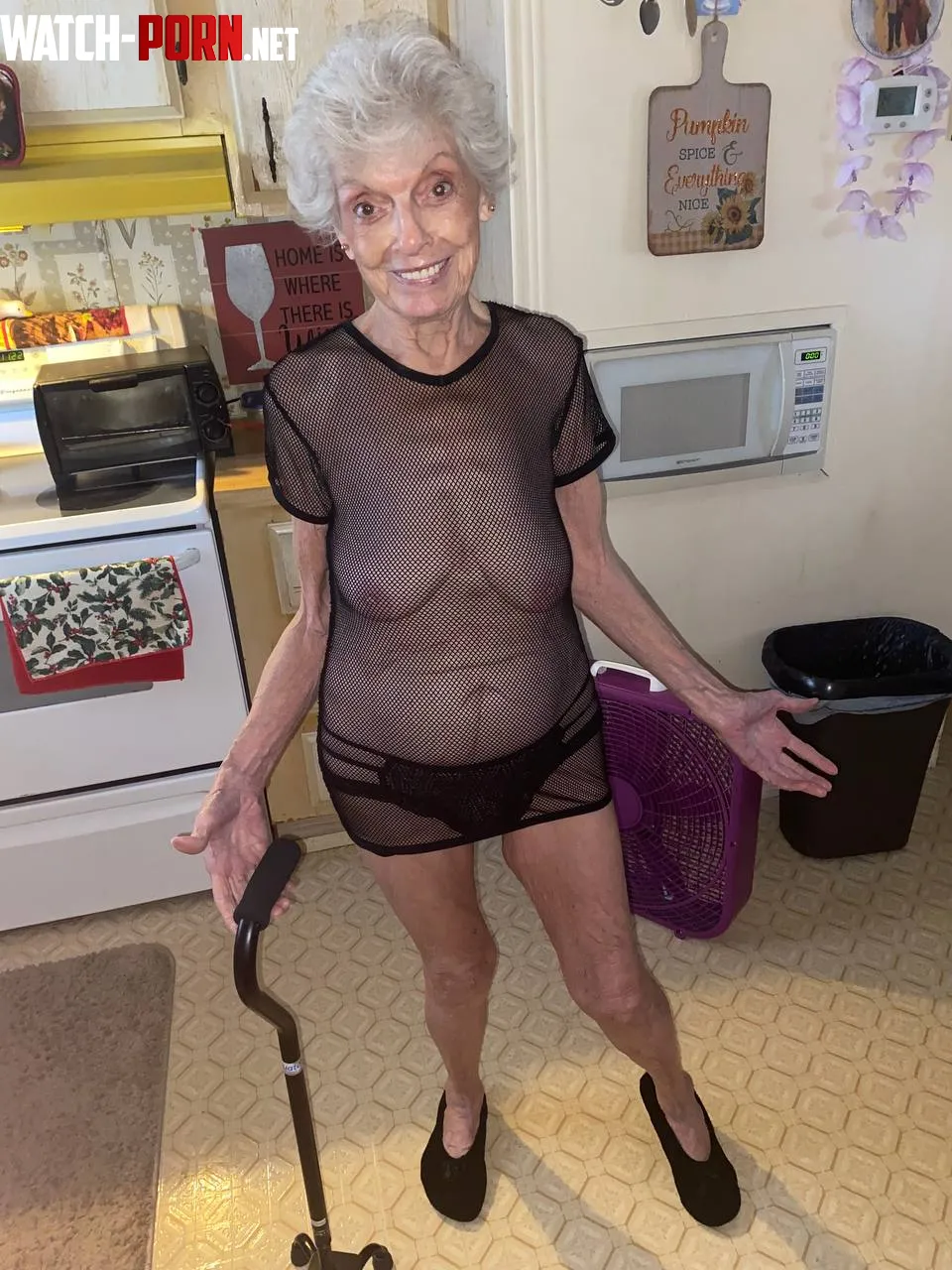 I can barely walk after last night 85yo gilf by lucy-cutest