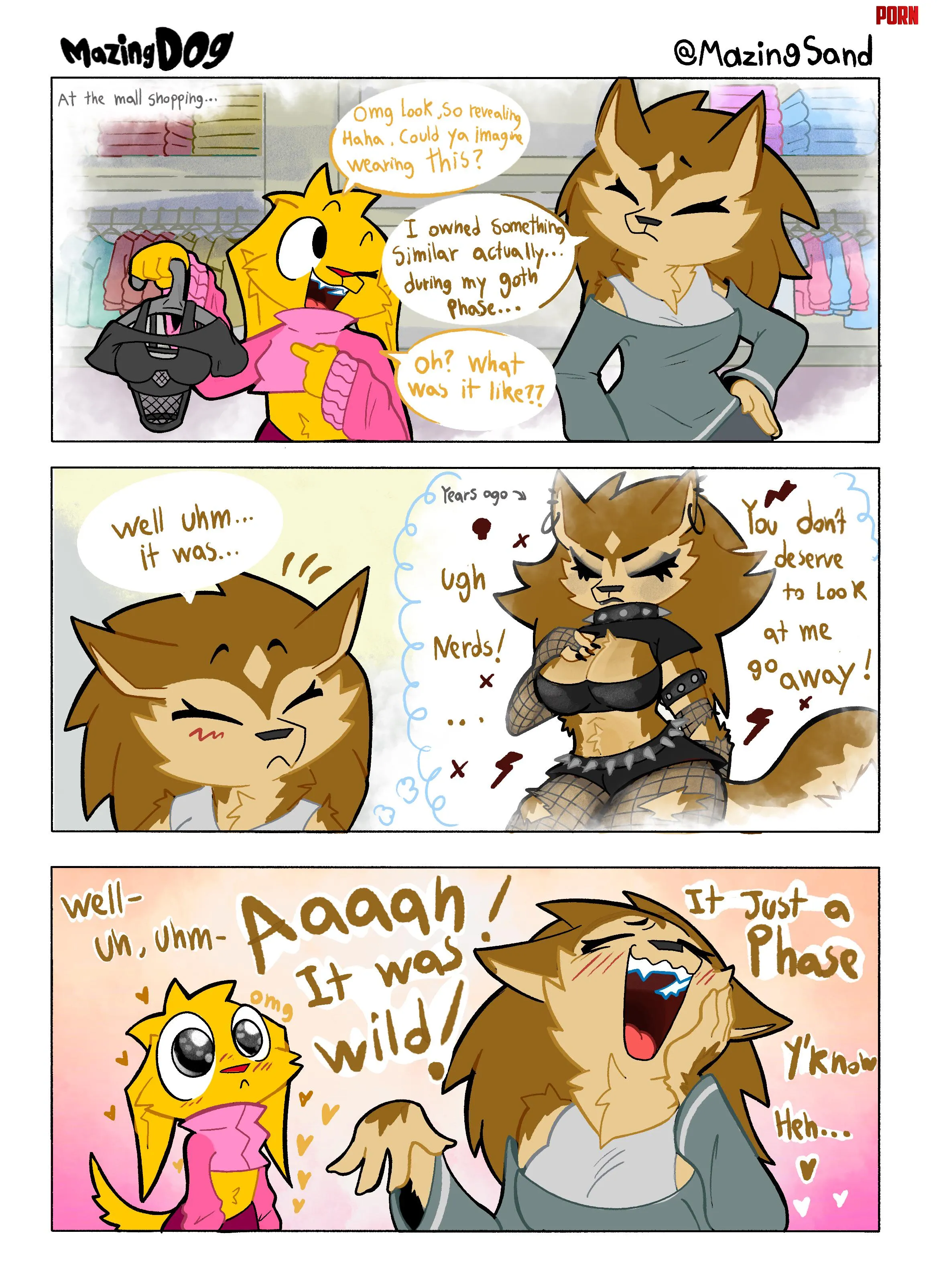 A MazingDOG COMIC Revealing by MazingSand