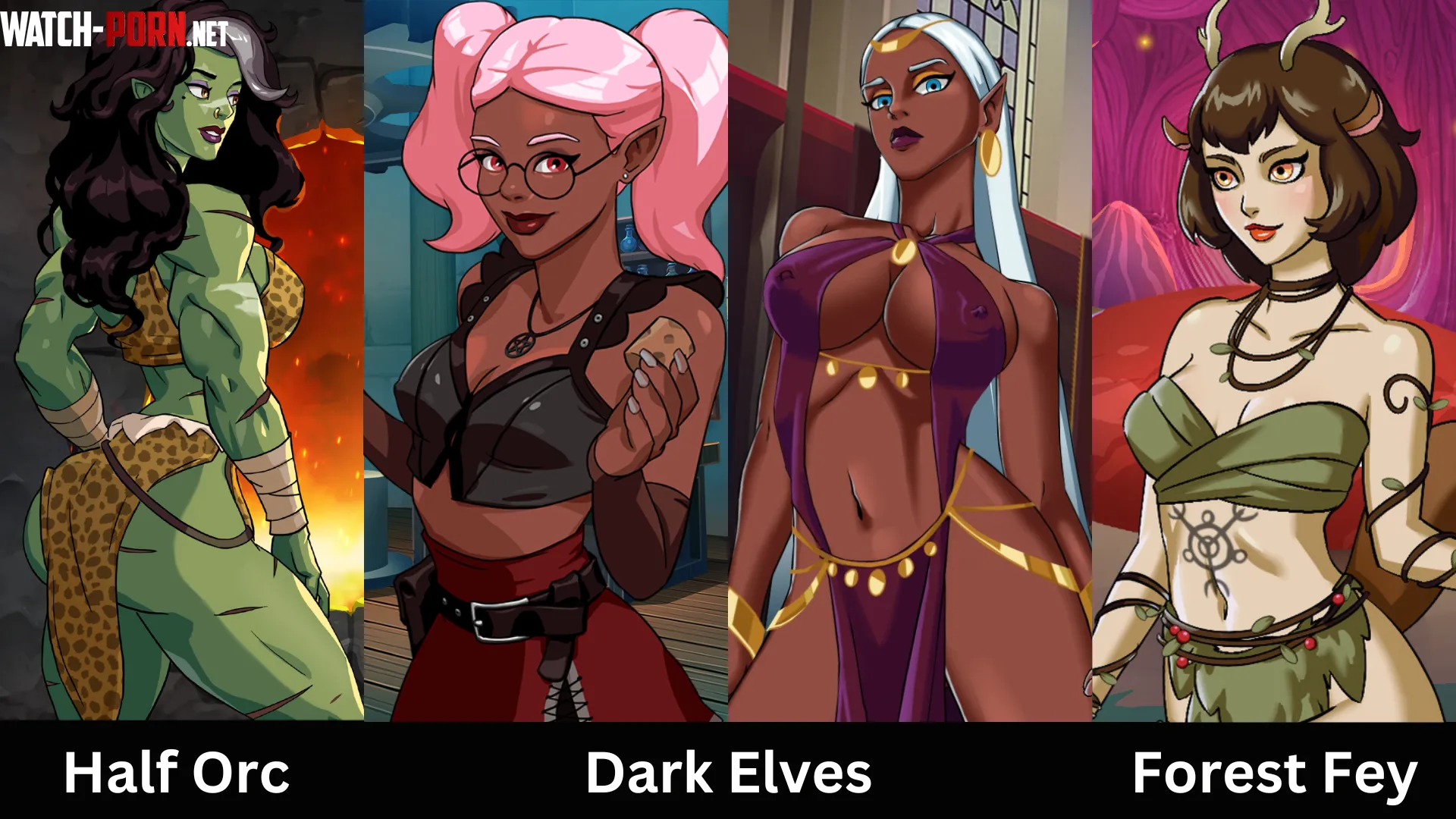 What other nonhuman or hybrid female characters would you like to see or suggest be added to our game Sinners Landing by Frequent-Chip7186