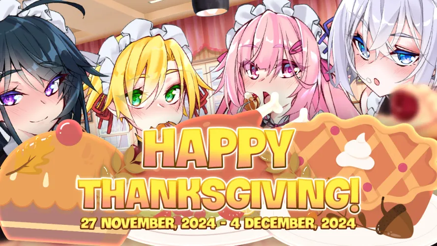 Thumbnail Thanksgiving Wishes from Myosuki: A CuteTraps Celebration by msa208