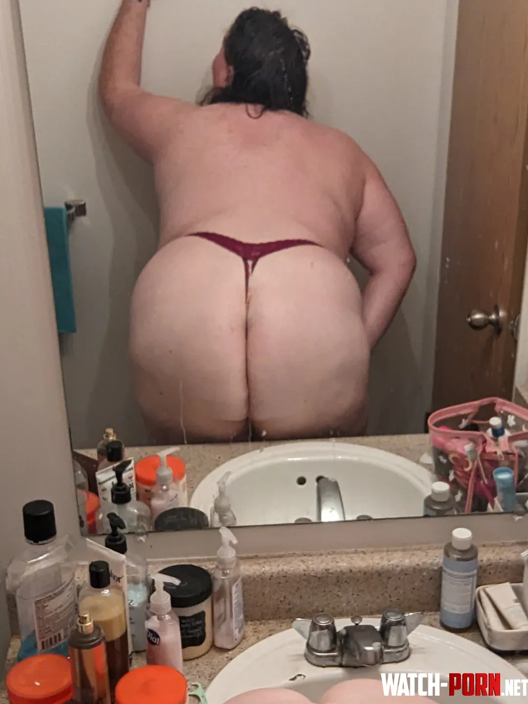 My ass gobbles this thong up  by MostlyJustFreckles