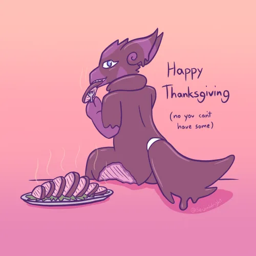 Thumbnail Spicy Thanksgiving Vibes: Artistic Creation in Furry Realm by SeijinWright