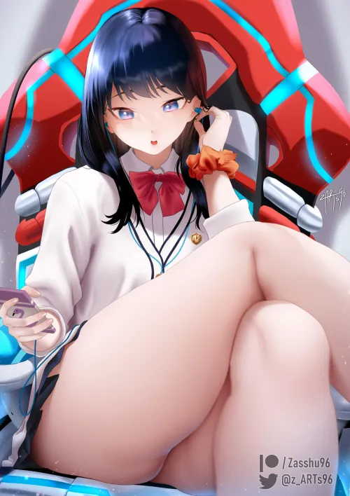 Thumbnail Thigh Appreciation: Rikka's Smooth Elegance | xSaviour_N