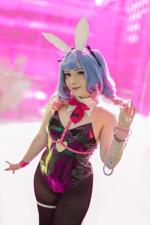 Thumbnail Mesmerizing Rabbit Hole Miku Cosplay by Sweetraincos - Unique Cosplaygirls