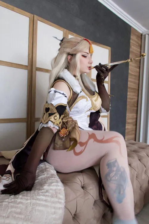 Thumbnail Ningguang Cosplay by Kuritsune: NSFW Costume Magic