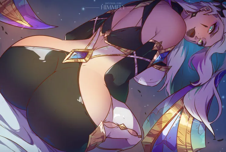 Thumbnail Star Guardian Evelynn Himmely Cosplay by Short-Ad224 in Rule34LoL