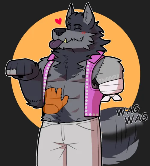 Thumbnail Zombie Wolf OC Petting: Interactive Experience by lucasksks11