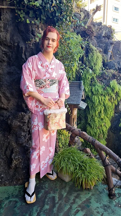 Thumbnail Embracing the Beauty of Femboys in Kimonos in Japan