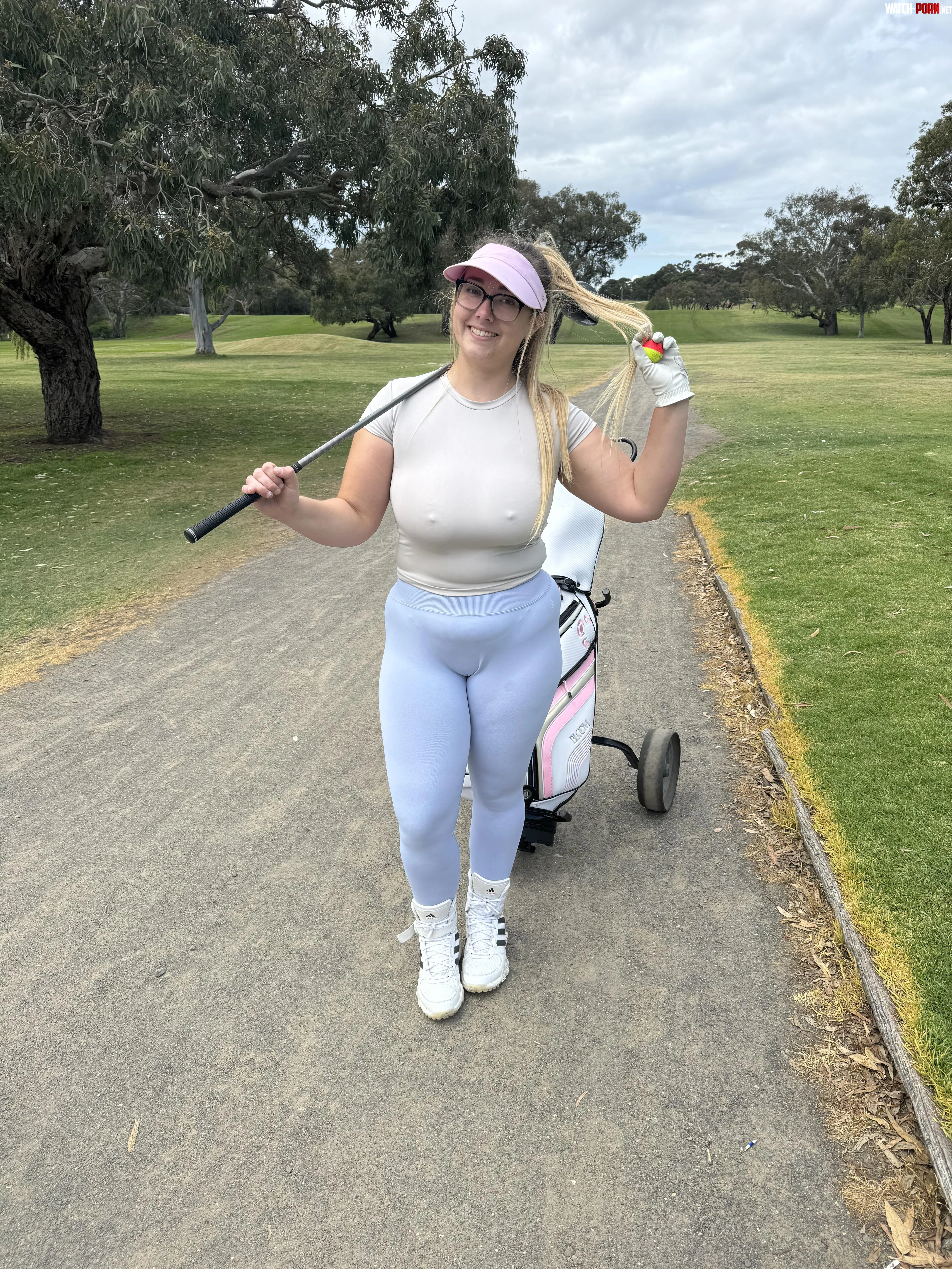 Pokies while playing golf  by lovinglexiekent