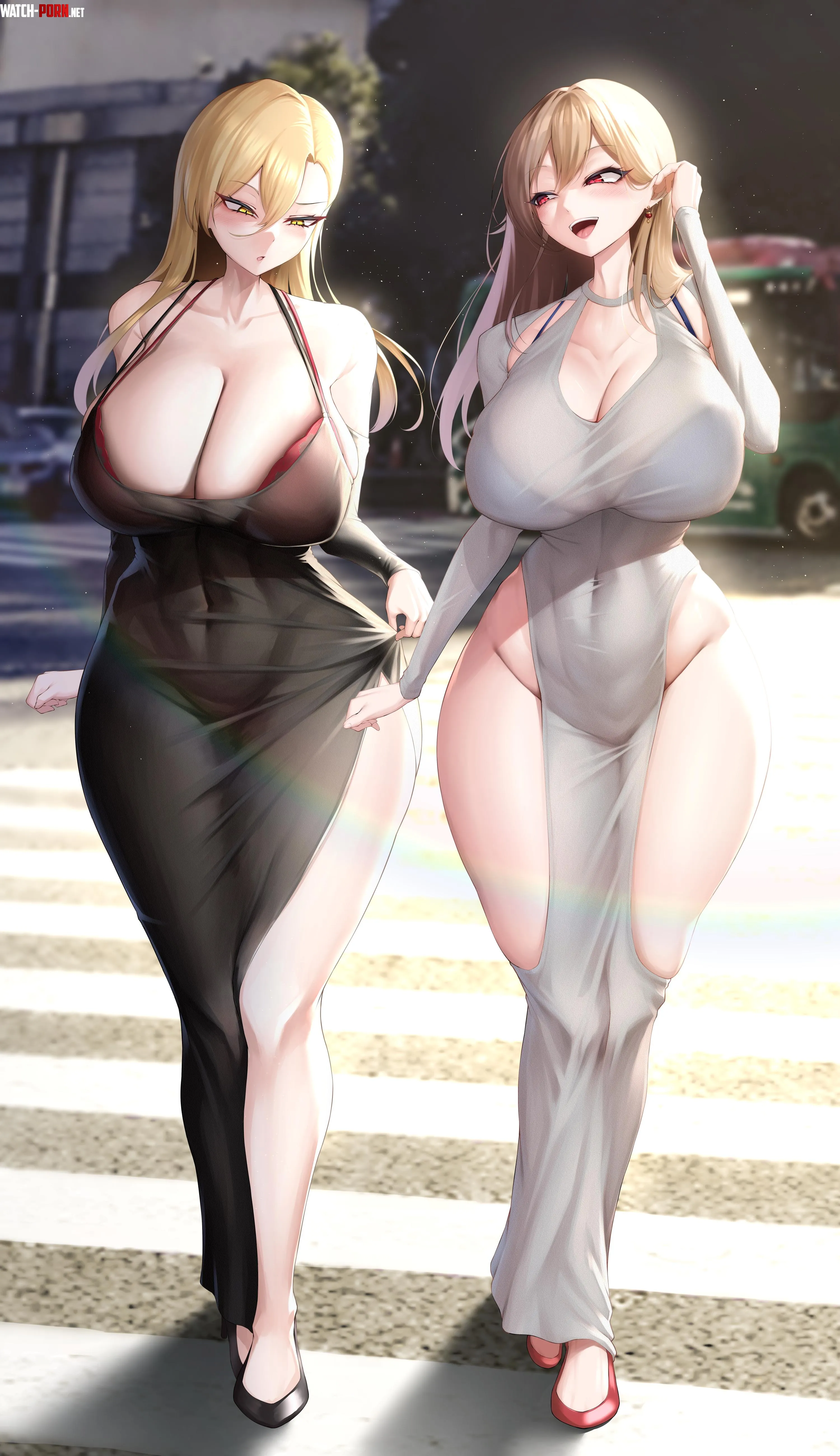 Both on the street in dongtan dress  mikage77777 by elegantloveglimmer