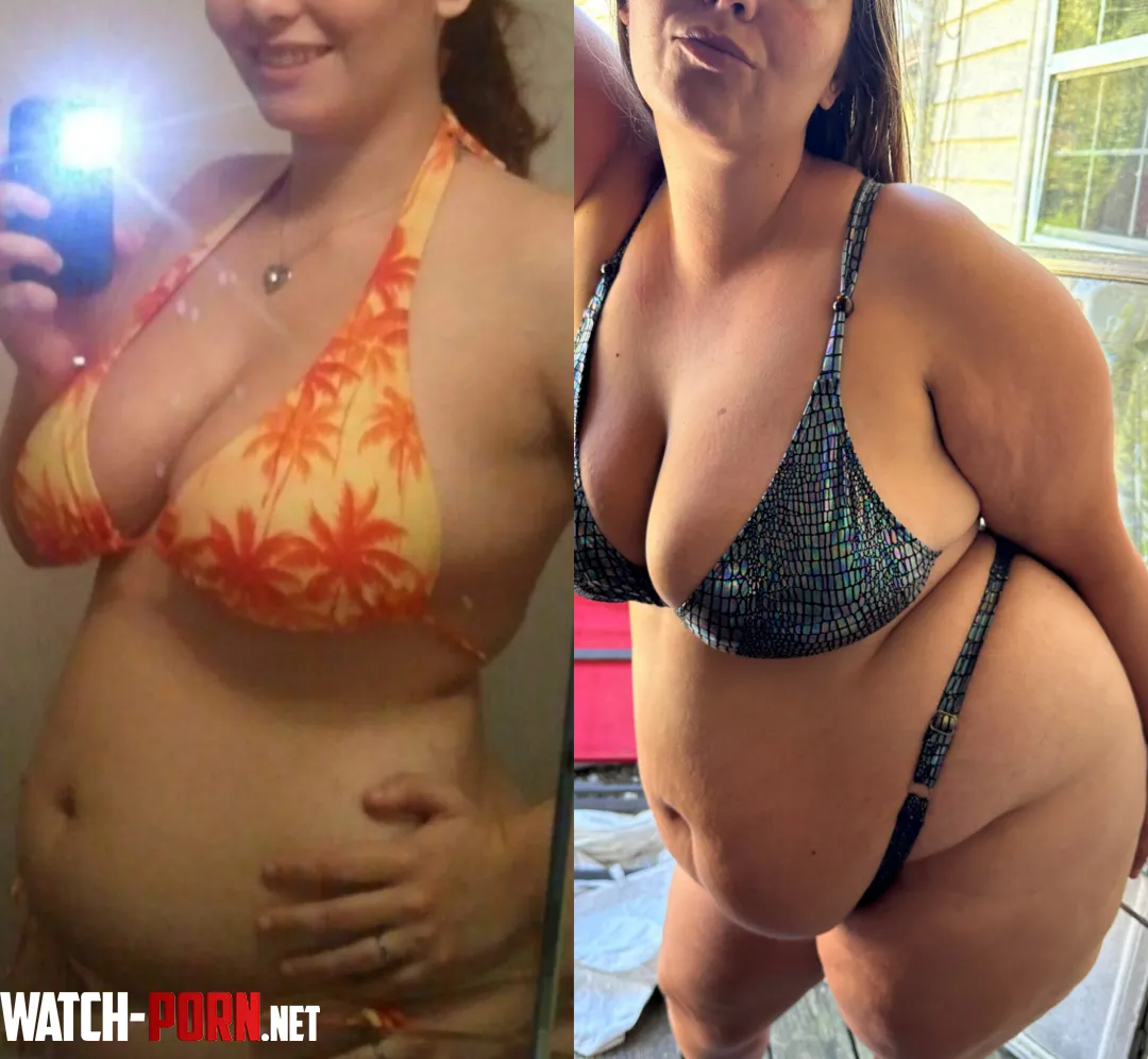 My bikini bod 80 pounds apart by abigailgray256