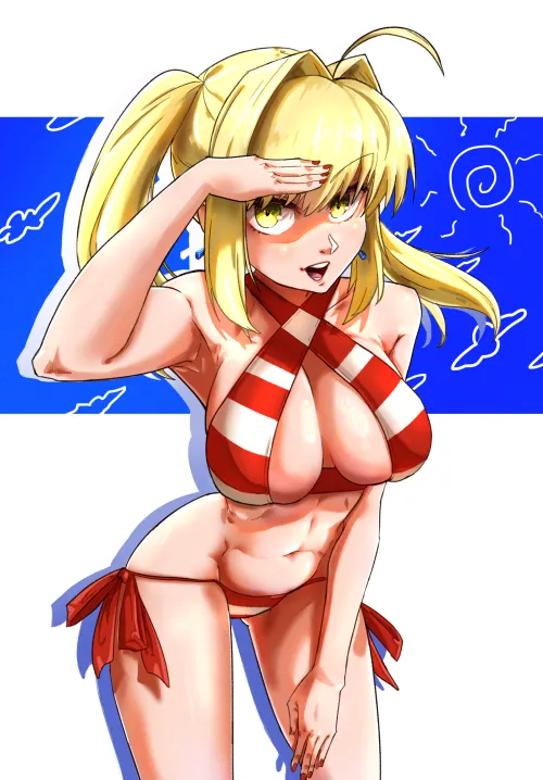 Thumbnail OC UMU Nero Claudius and Her Glorious Summer Outfit Revealed by GuiLacerda