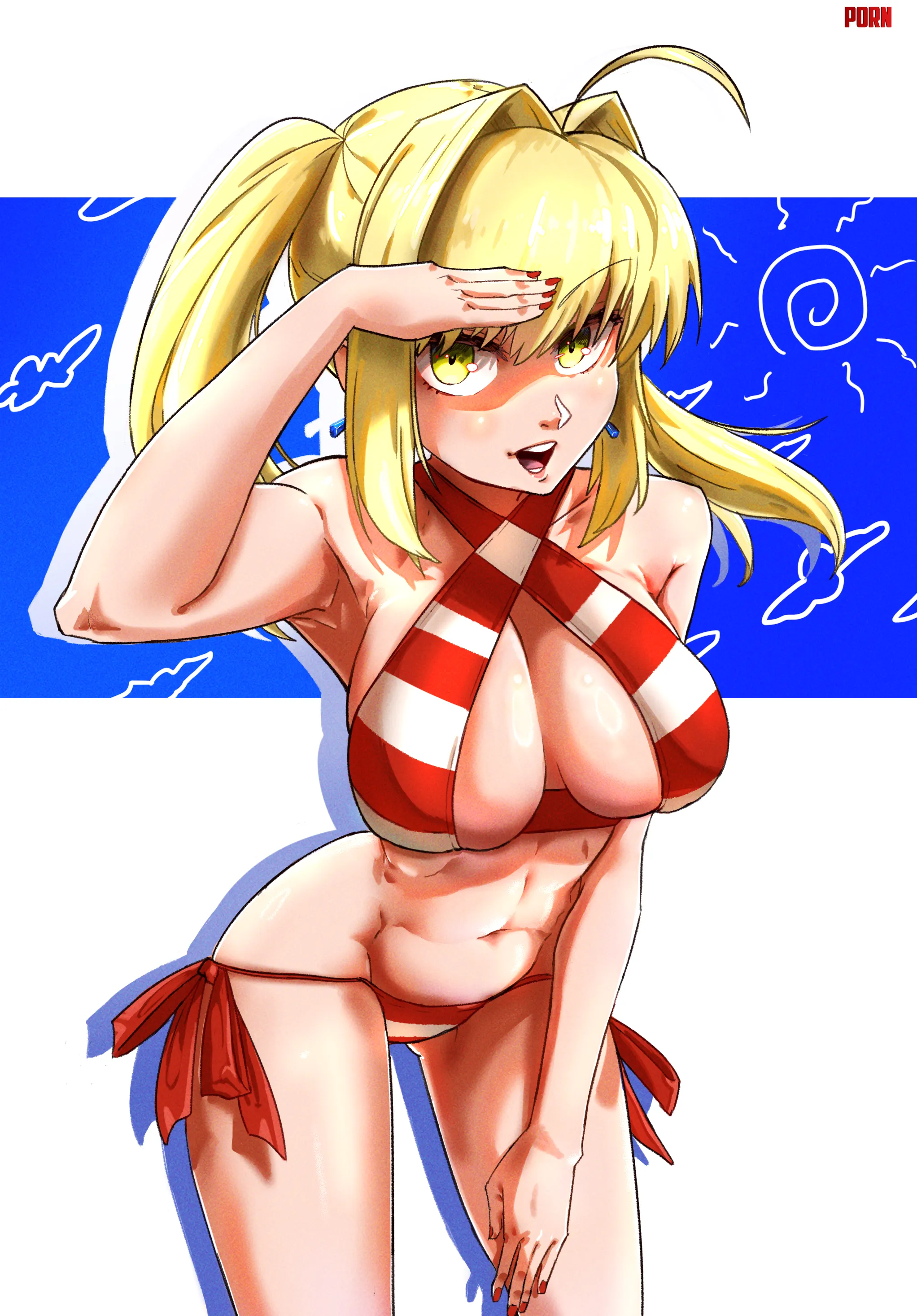 OC UMU Nero Claudius in her glorious Summer Outfit Fate Series TW lacerdatheeweeb by GuiLacerda