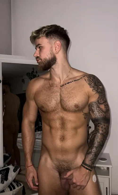 Thumbnail Embrace the Appeal of Hairy Boys by zaniewskimichal in hotguyswithtattoos