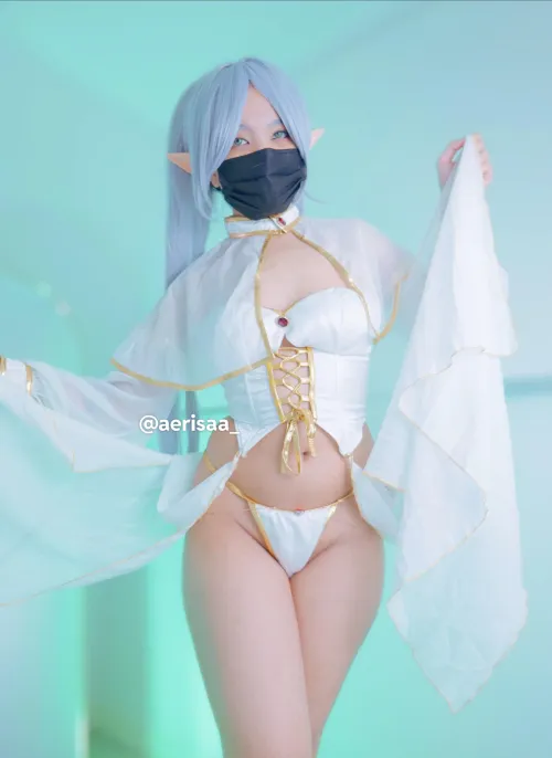 Thumbnail Frieren Cosplay Magic by aerisaa_ | cosplaygirls