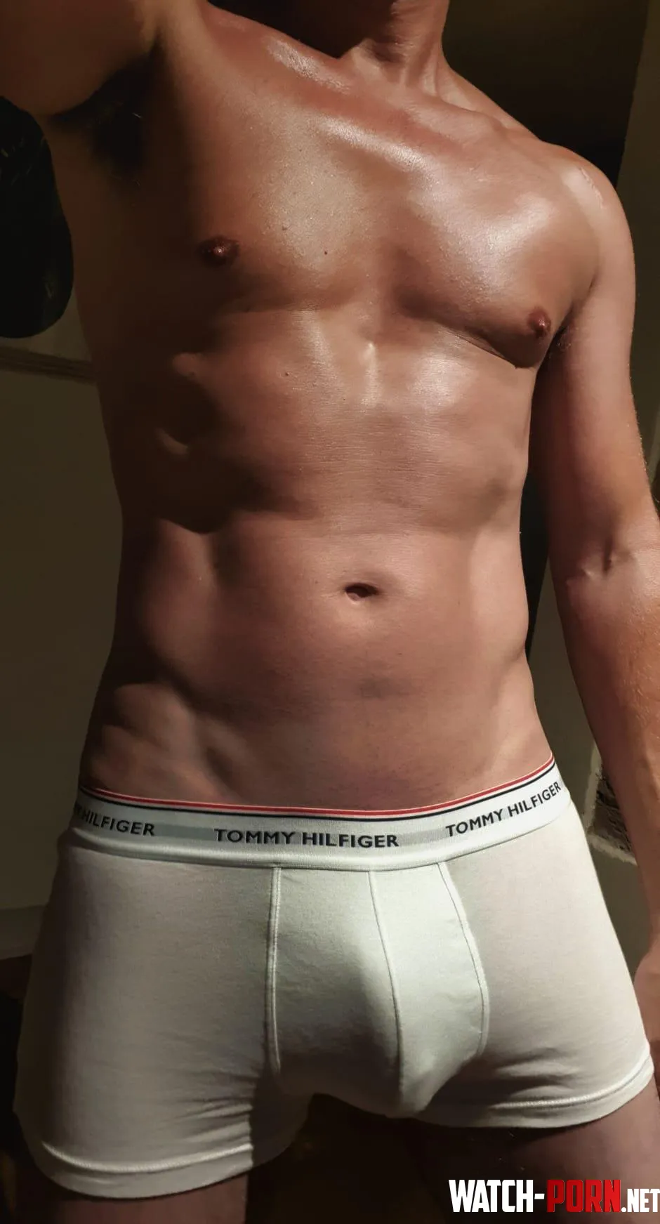 White boxer briefs by BillHot4175