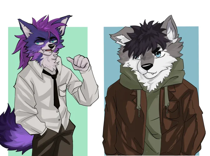 Thumbnail Check Out the Last Two Furry OC Commissions I Did by thisuserislinnis