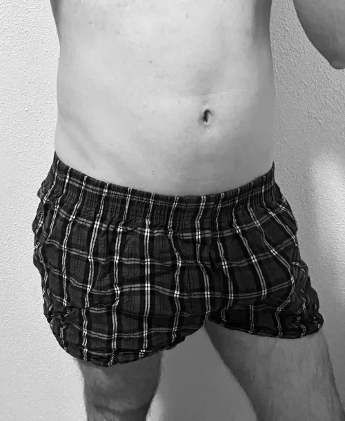 Thumbnail Black & White Underwear Anticipation by TheDudeinUnderwear