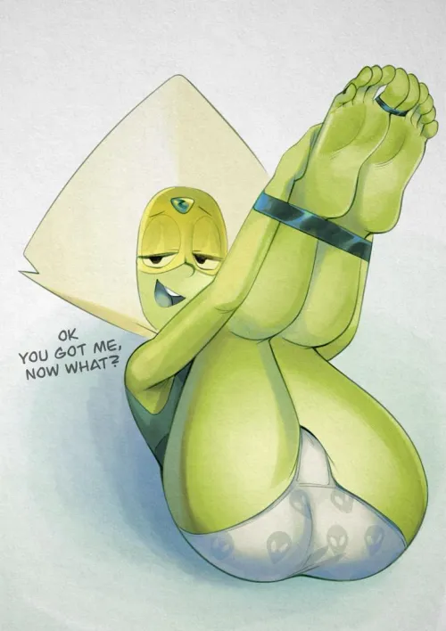 Thumbnail Peridot Tie-Up Fantasy Unveiled in MonsterGirl by Jeantrouxa