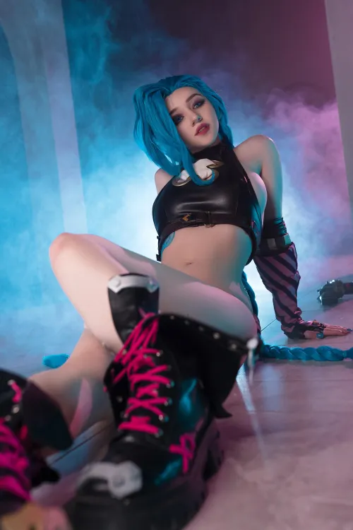 Thumbnail Jinx Cosplay Delights by Donnaloli in Rule34LoL