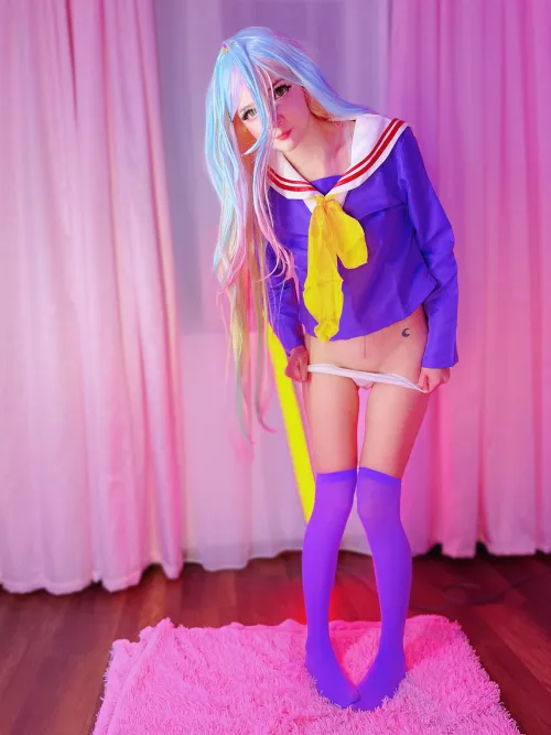 Thumbnail LoliDream's Impressive Shiro Cosplay - Check Out the Pics!