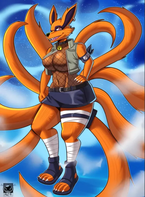 Thumbnail Explore rodolfoslime's Creative Spin on Furry Ninja Kurama