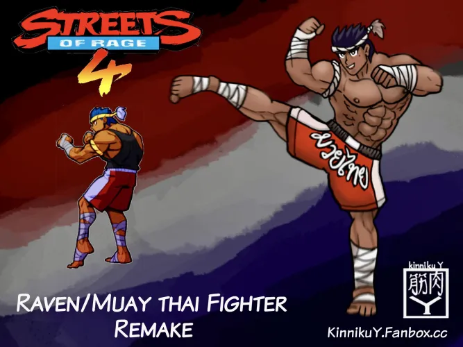 Thumbnail Streets of Rage: Raven Remake by KinnikuY in Baramanga