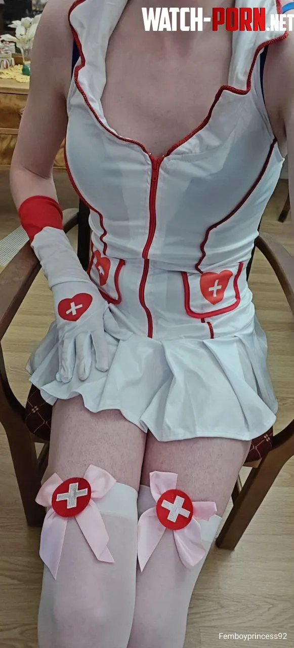 Nurse cosplay by Femboyprincess92