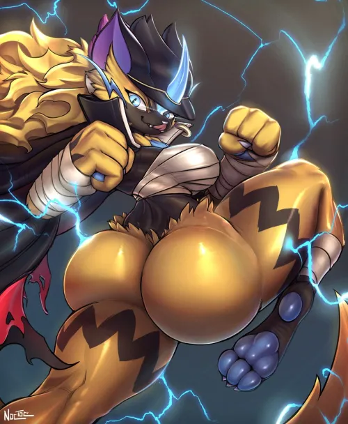 Thumbnail Zeraora Voltage Noctoc - An Electrifying PokePorn Encounter