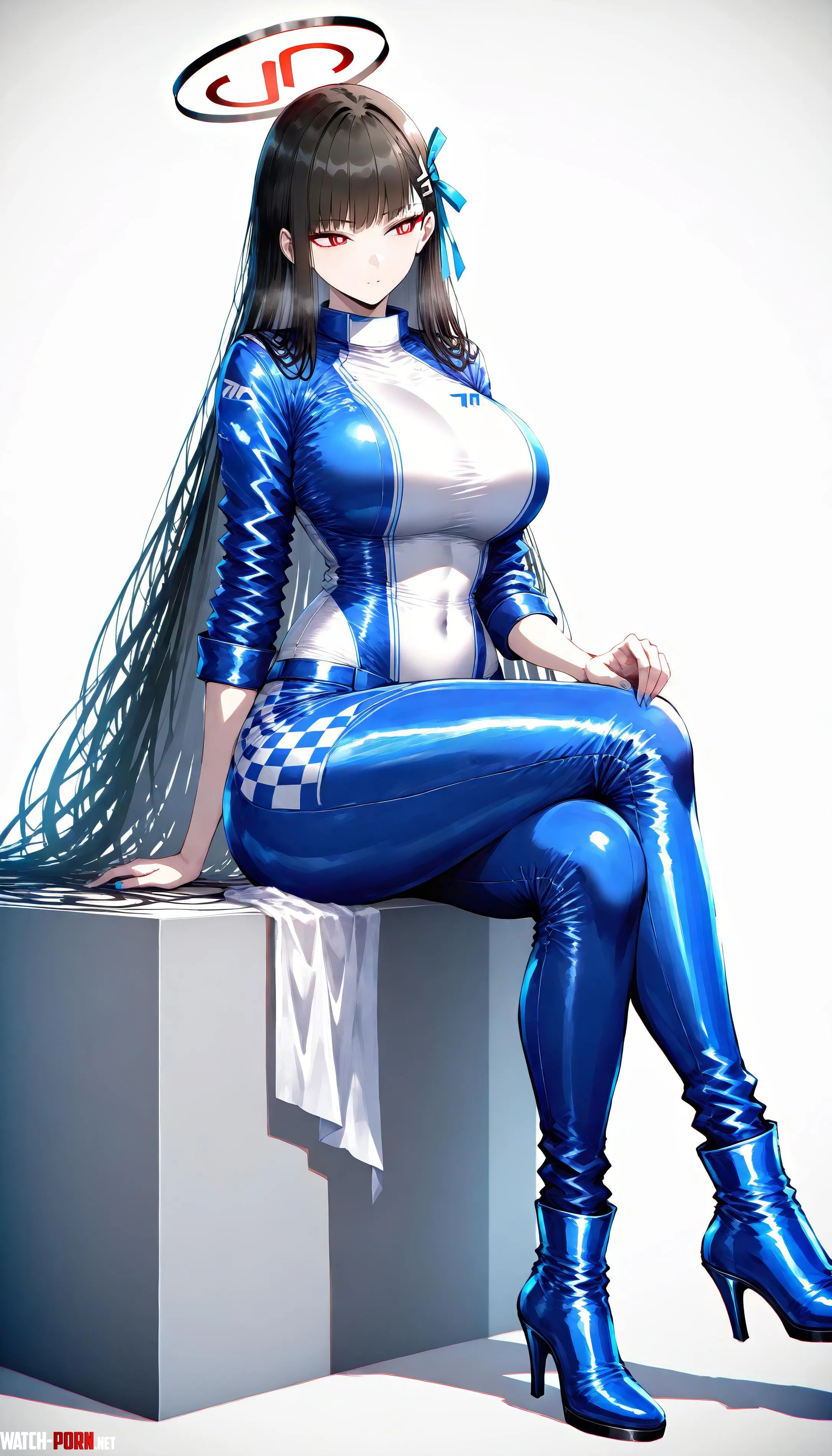 Race Queen Rio Blue Archive by CheetahSperm18