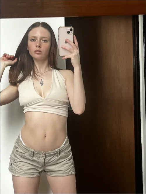 Thumbnail Favorite White Top Love: cookieshit in croptopgirls