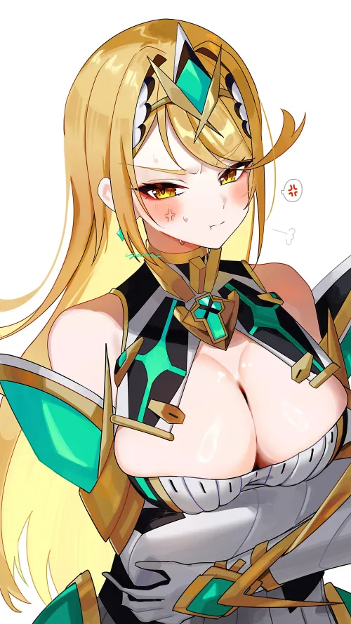 Thumbnail Angry Mythra Xenoblade by A_MASSIVE_PERVERT in BigAnimeTiddies Category