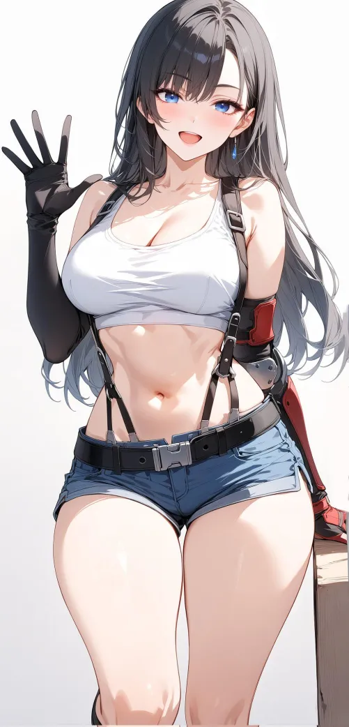 Thumbnail CheetahSperm18: Anime Midriff Beauty featuring Tifa Lockhart