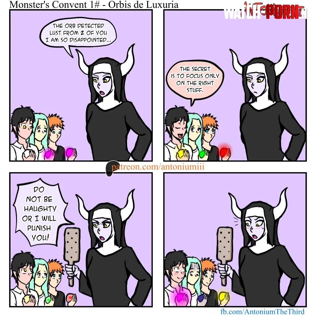 Monsters Convent webcomic 1  Orbis de Luxuria by AntoniumIII