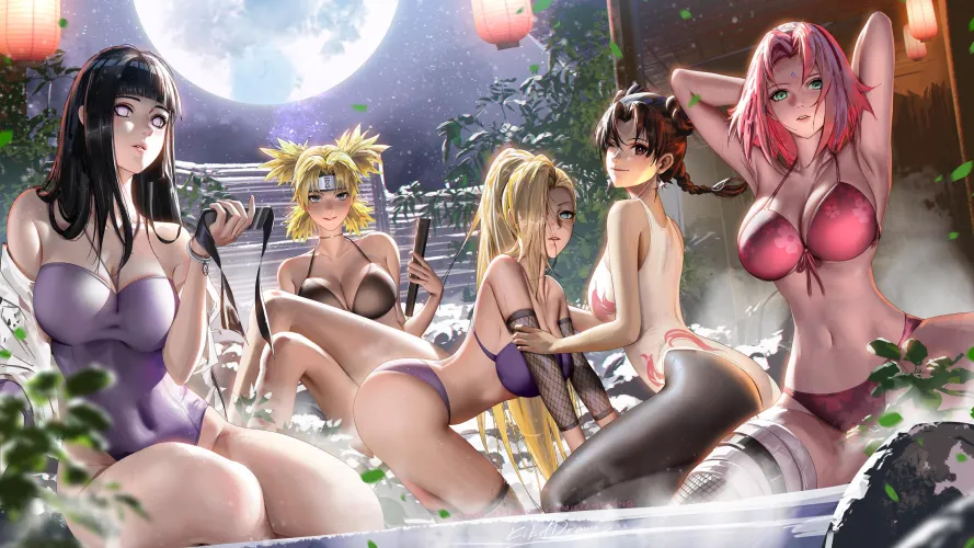 Thumbnail Indulge in Pool Fun with Mommies in Ecchi Artwork