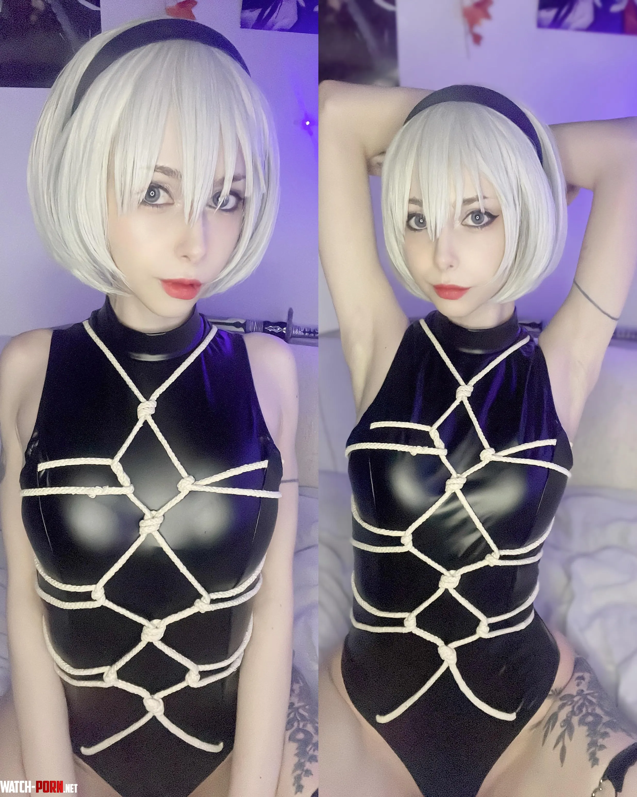 Shibari 2B by slaysha by naensi